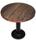 Novita home_Bistro - tavolo in legno base metallo - 4 persone_2