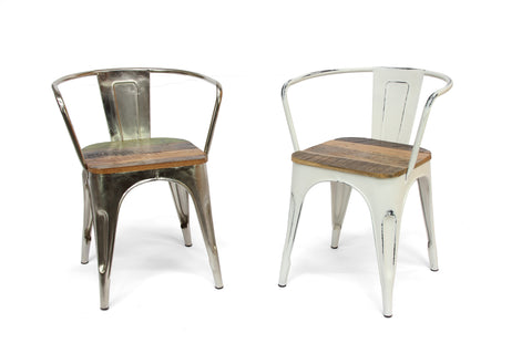 Novita home_Xilot - sedia con braccioli in metallo chiaro e seduta in legno_9