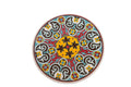 Novita home_TK-19_Sottopentola rotondo decoro a mano in ceramica_1