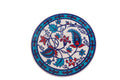 Novita home_TK-21_Sottopentola rotondo decoro a mano in ceramica_1
