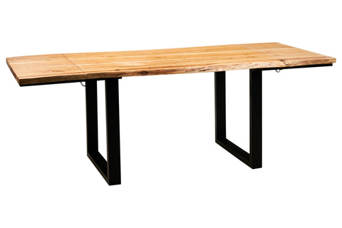 Novita home_Tree - tavolo pranzo in legno e metallo prolunghe estraibili_3