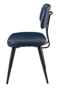 Novita-home-piera--sedia-con-maniglia-in-ferro-pu-blue-by-15/b