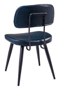 Novita-home-piera--sedia-con-maniglia-in-ferro-pu-blue-by-15/b