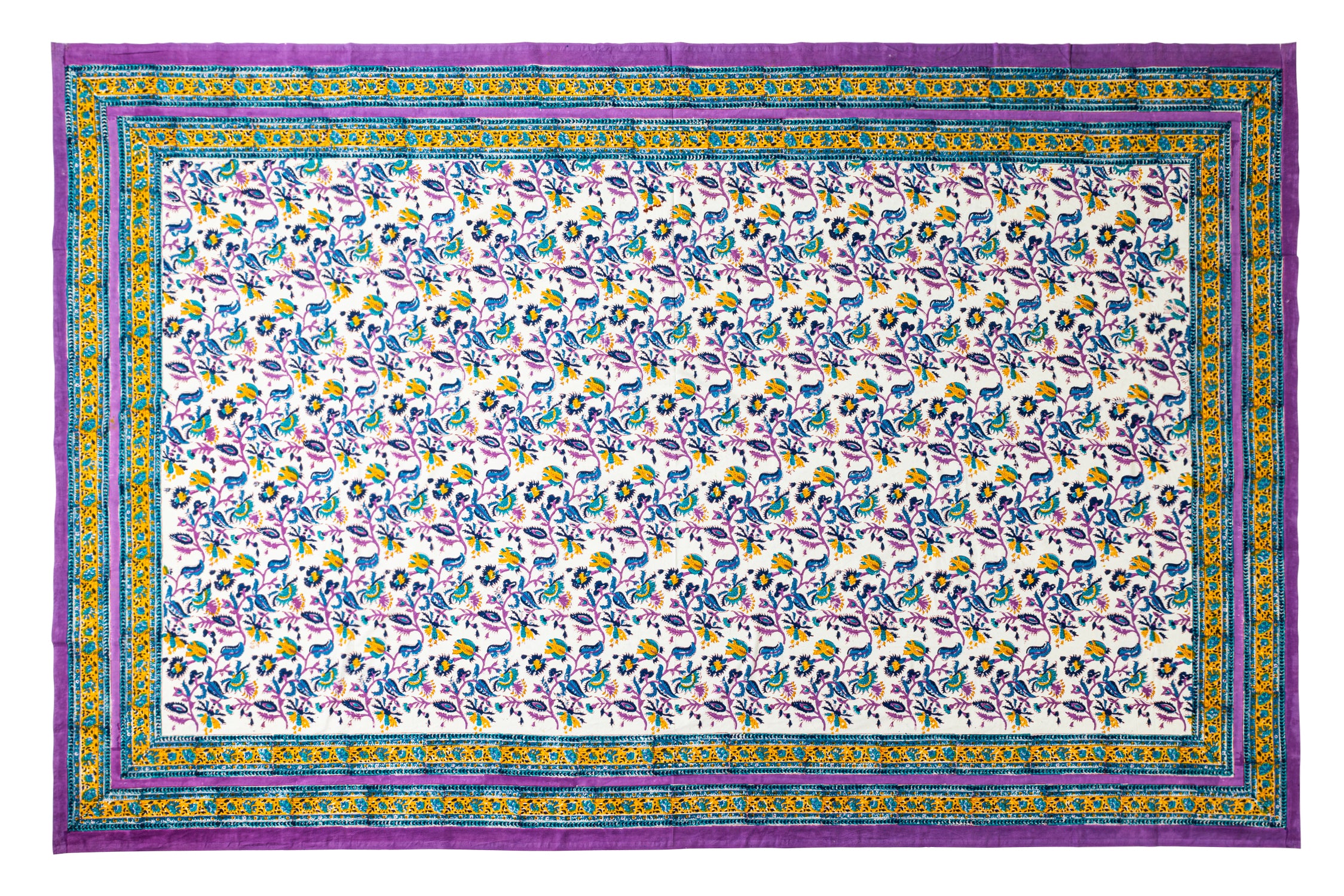 Novità Home Usseaux - Mezzero Blue Purple 180X270