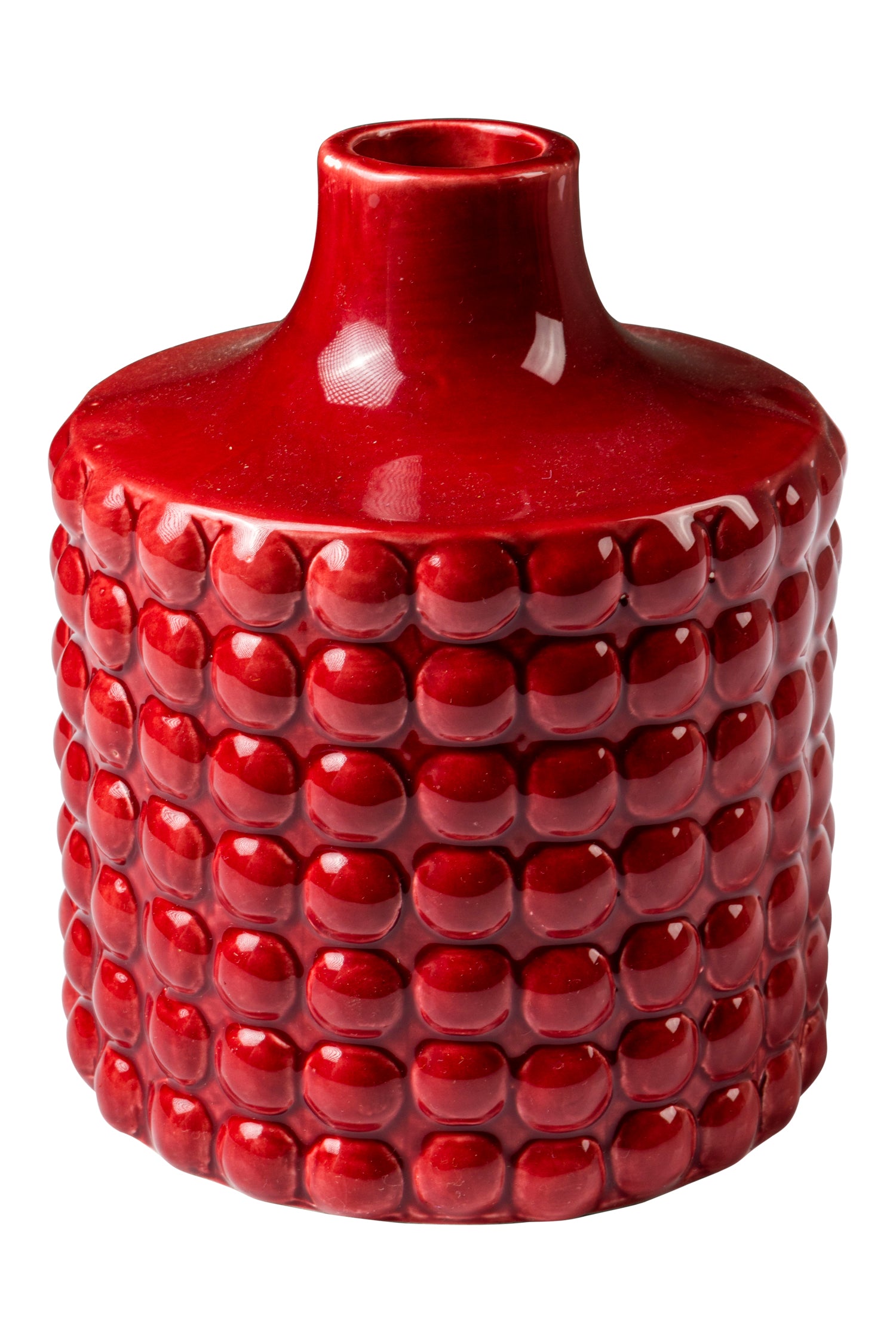 Novità Home Poppit - Vaso Bottiglia Rosso