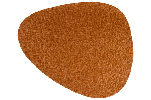 Novita-home-bistrot--placemate-oval-similar-hammered-leather-brown-set-1/4-zt-171/brown