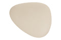 Novita-home-bistrot--placemate-oval-similar-hammered-leather-taupe-set-1/4-zt-171/taupe