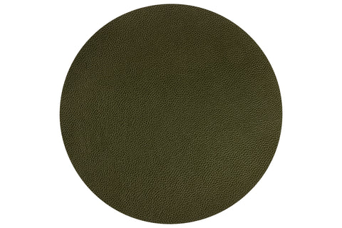 Novita-home-bistrot--placemate-round-similar-hammered-leather-eng.green-1/4-zt-172/green