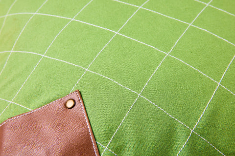 Novita-home-cuscino-patchwork-verde-con-inserti-similpelle-gkc-01/green