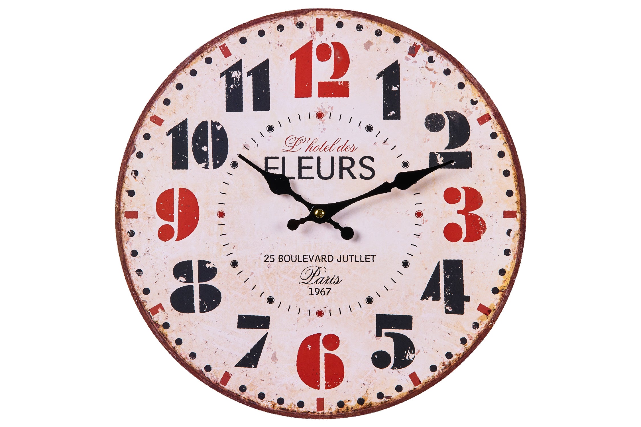 Novità Home Clock - Orologio L'Hotel De Fleurs