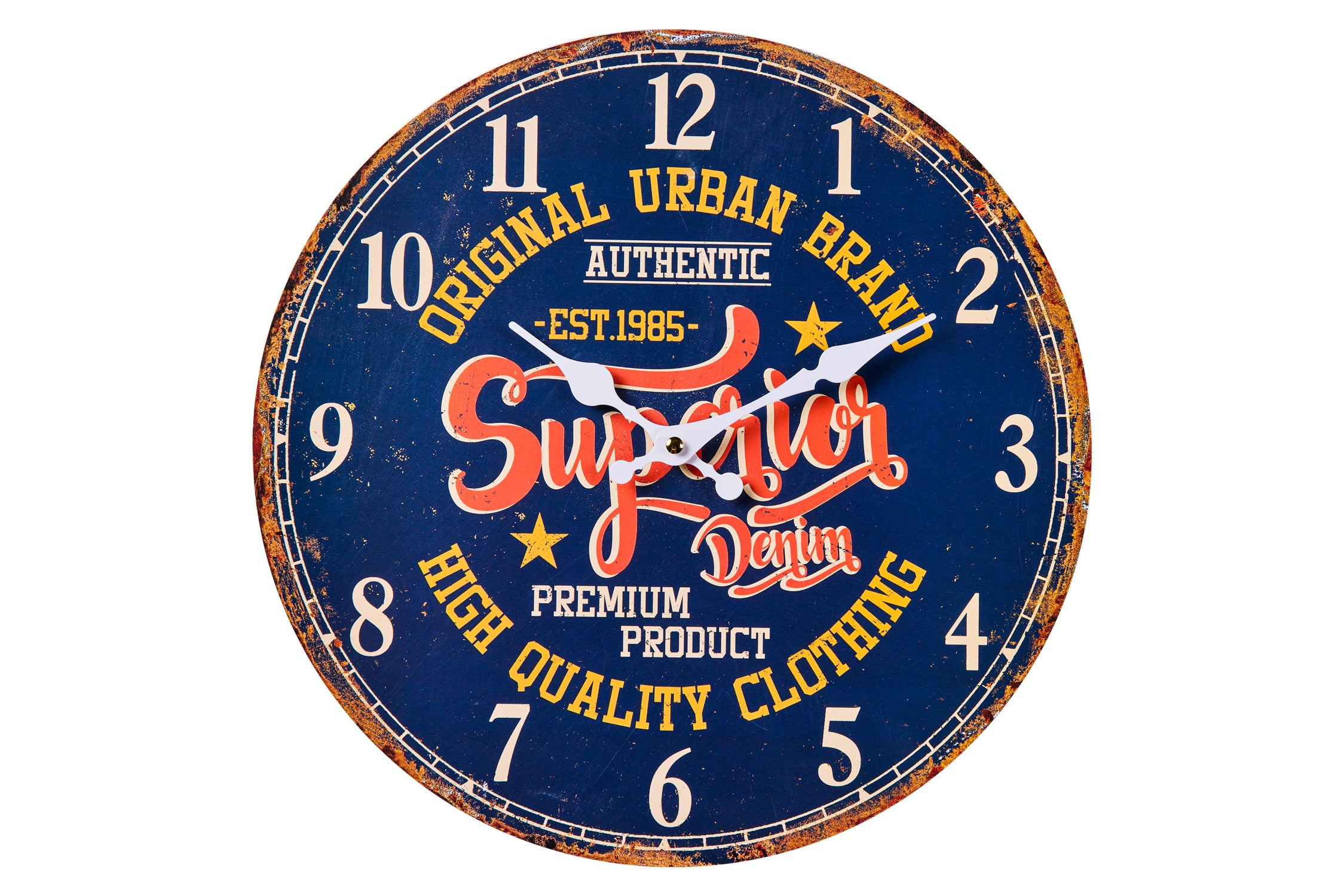 Novità Home Clock - Orologio Superior Denim