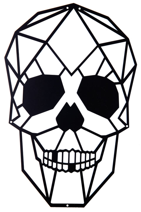 Novita-home-decor--geometric-black-skull-sr-25