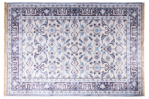 Novita-home-tappeto-140x200-stampa-vintage-su-tonalita-blu-gkr-12/a/140