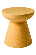 Novita-home-in-&-out--tavolino-forma-tappo-in-polyresina-graniglia-beige-za-87/beige
