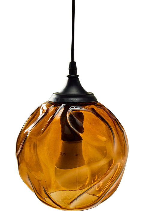 Novita-home-glass--lampadario-sfera-imperfect-color-ambra-zx-50/a