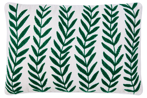 Novita-home-embrodery--cuscino-branches-of-leaves-cr-167