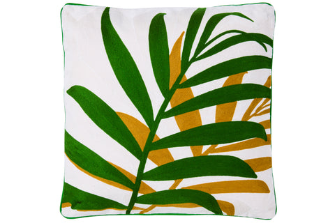 Novita-home-embrodery--cuscino-palm-leaves-cr-158