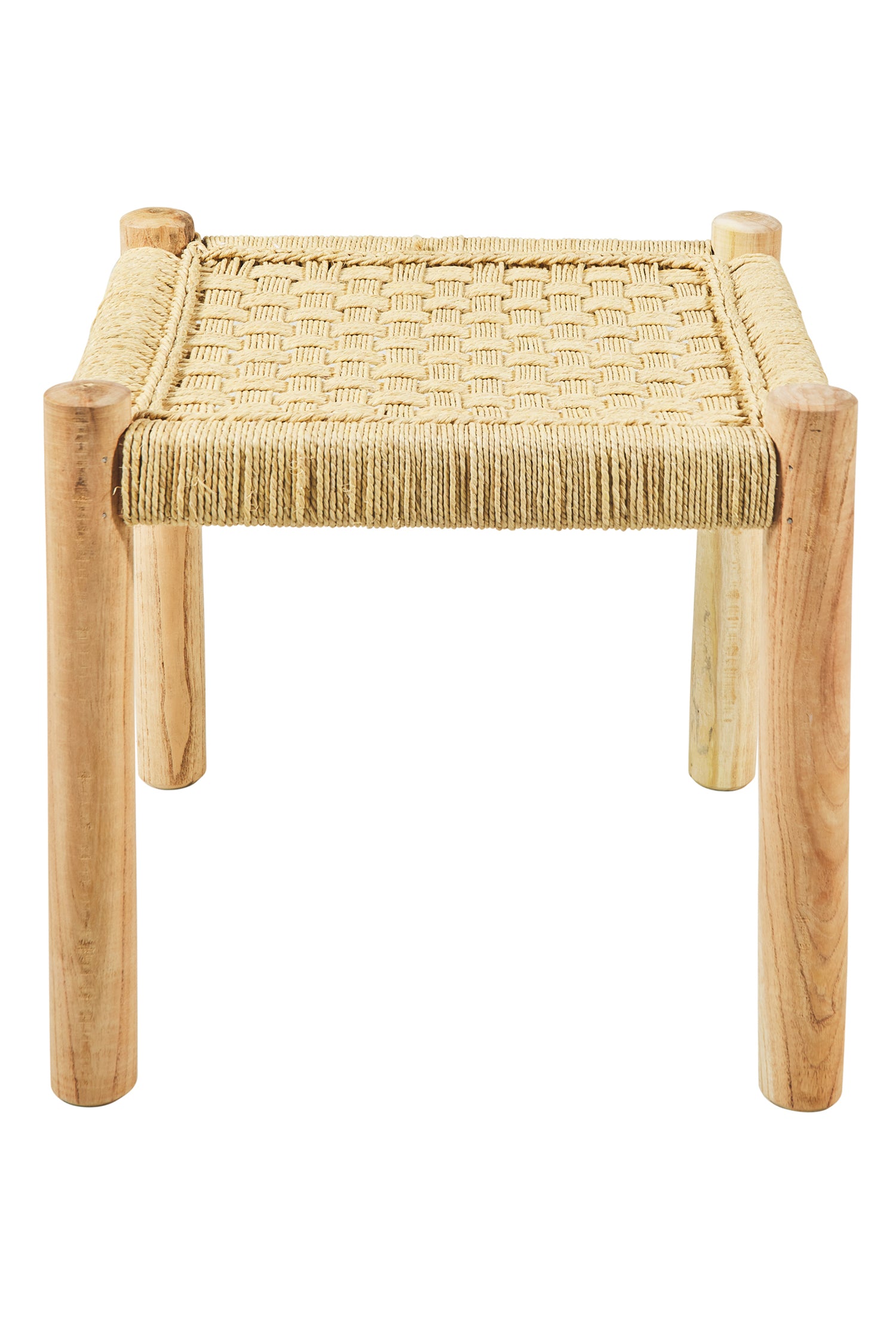 Novità Home Jambe - Sgabello Intreccio Corda Color Naturale