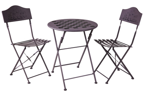 Novita-home-game--set-1/3-tavolino-grigio-con-due-sedie-diesgno-scacchiera-tm-28/grey